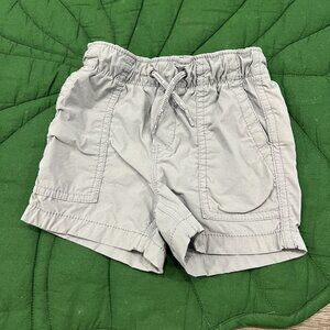 GAP 12-18M Gray Pull On Shorts